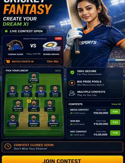 T20inguru (t 20 inguru) fantasy cricket & matchday visual 3